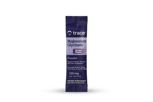 Magnesium Glycinate Powder Box-Grape-Front-Transparent