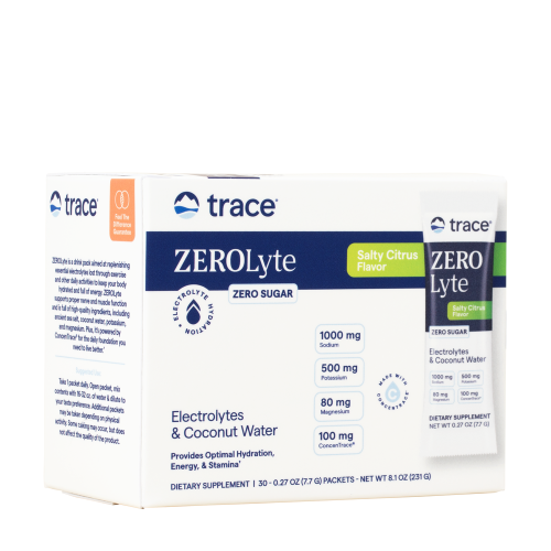Zerolyte fara zahar pudra plicuri, aroma citrice sarate